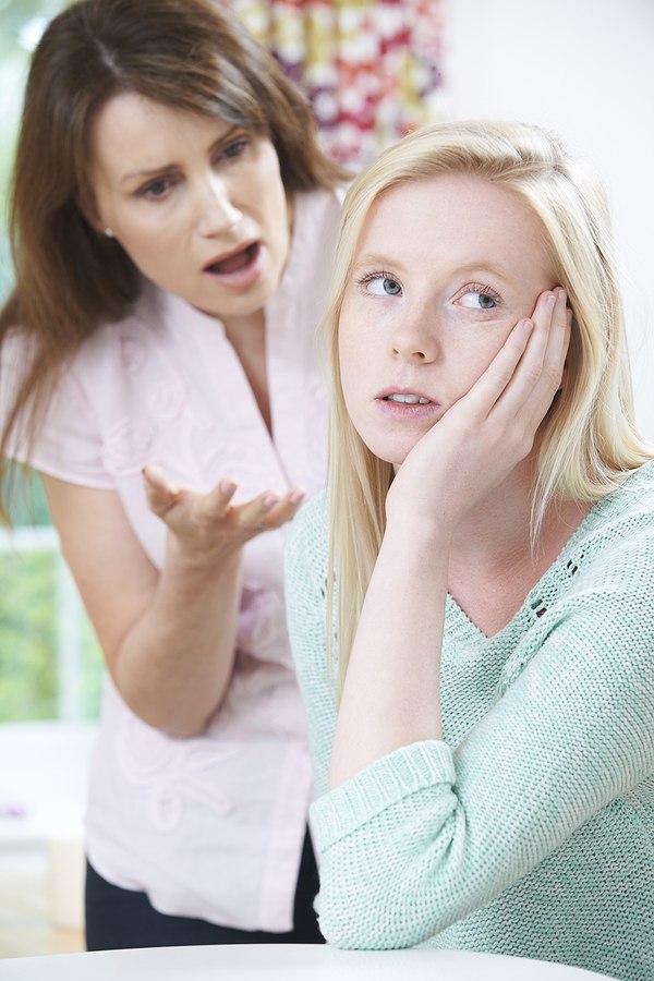Mother Arguing with Teenage Daughter